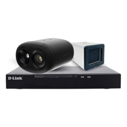 D-Link Body Temperature Measuring Solution with Thermal Camera Blackbody and NVR