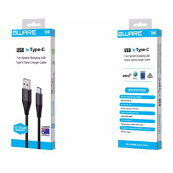 8Ware Premium 1m Samsung Certified Fast Speed Charging USB Type C Data Charger Cable For Samsung Huawei Google LG Retail