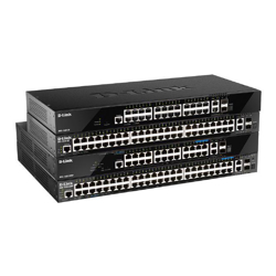 D-Link 28-Port Gigabit Smart Managed Stackable PoE+ Switch with 20 PoE+ 1000Base-T 4 PoE+ 2.5GBase-T and 4 10Gb Ports