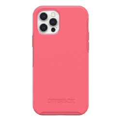 OtterBox Symmetry Series+ Case with MagSafe for iPhone 12  iPhone 12 Pro Tea Petal Pink