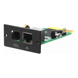 Aten UPS SNMP Card Module built-in web server real-time dynamic graphs of UPS data warning notifications logging and password security with remote