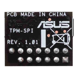 Asus TPM-SPI TPM Chip Improve Your Computer's Security. 14-1 pin and SPI interface Nuvoton NPCT750 Compliant With TCG Specification Family 2.0