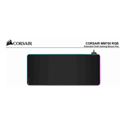 Corsair MM700 RGB POLARIS Dynamic Three Zone RGB and low friction micro-texture surfacet  for Ultimate Gaming Setup.930mm x 400mm x 4mm Mousemat