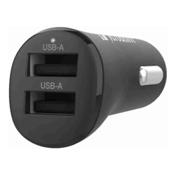 Verbatim CAR CHARGER DUAL Port 3.4A BLACK