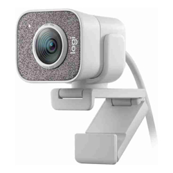 Logitech StreamCam FHD 1080p Built-in Microphone Auto-Focus USB-C Ideal for Streaming Recording Broadcasting Video Content 1yr WTY White