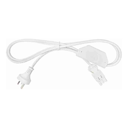 Elsafe OE Elsafe: Starter Cable 10A 2000mm Lead &amp;amp;amp; Thermal Overload | White