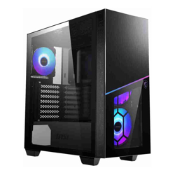 MSI MPG SEKIRA 100R Mid-Tower Case Supports E-ATX / ATX / M-ATX / Mini ITX 2x USB 3.2 1x USB-C 1x Audio 1x Mic ATX Power Supply