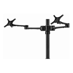 Atdec Dual Arm Desktop Monitor Mount BLK