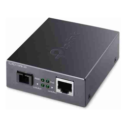 TP-Link TL-FC111PB-20 10/100Mbps WDM Media Converter with 1-Port PoE IEEE 802.3u 20KM 1310 nm TX 1550 nm RX