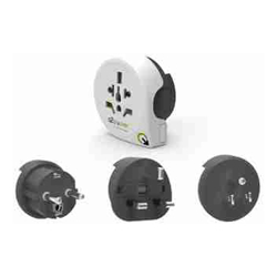 Q2 Power 3 in 1 Outbound International Adaptors