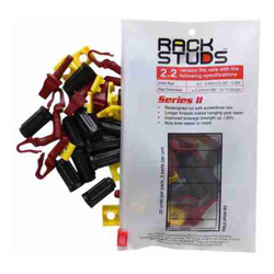 4Cabling RackStuds Maroon: 20 Pack