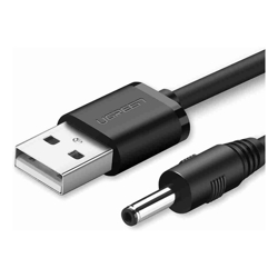 UGREEN USB2.0-A to DC 3.5mm M/F Charging Cable 1m (Black) 10376
