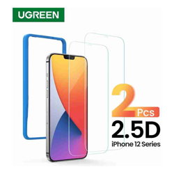 UGREEN 20336 2.5D Full Cover HD Screen Tempered Protective Film for iPhone 12/5.4&amp;amp;quot; (Twin Pack)
