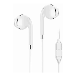 Kivee MT05W earphone 3.5mm 1.2M White