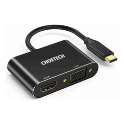 Choetech HUB-M17 USB-C to HDMI VGA ADAPTER