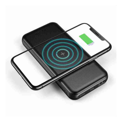 Choetech B650-CC Power Bank 10000mAh with Wireles Power Bank (Black)