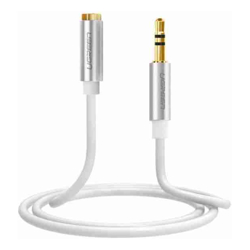 UGREEN 10778 3.5mm Male to 3.5mm Female Extension Cable 5m (White)