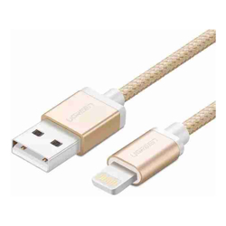 UGREEN 30589 Lightning to USB2.0 Sync &amp;amp;amp; Charging Cable 2M Gold