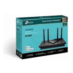 TP-Link Archer AX55 AX3000 Dual Band Gigabit Wi-Fi 6 Router 2402 Mbps 5GHz OFDMA OneMesh 4x High-Gain Antenna Improved Battery Alexa Compatible