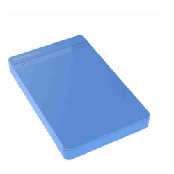 Simplecom SE203 Tool Free 2.5  SATA HDD SSD to USB 3.0 Hard Drive Enclosure Blue Enclosure