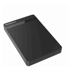 Simplecom SE203 Tool Free 2.5  SATA HDD SSD to USB 3.0 Hard Drive Enclosure Black Enclosure