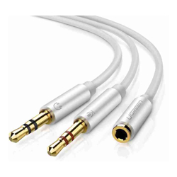 UGREEN 3.5mm Female to 2 Male Headset Splitter
