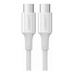UGREEN 60552 USB-C 2.0 to TYPE-C Male to Male Data Cable 5A 2M White