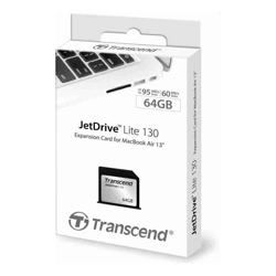 Transcend JetDrive Lite 130 64GB Expansion Card for MacBook Air 13&amp;amp;quot; (Late 2010 Early 2015 2017)