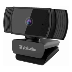 Verbatim **ON SPECIAL** Verbatim Webcam Full HD 1080P with Auto Focus Black