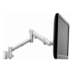 Atdec AWMS-DW6 Spring-assisted single display wall mount Black