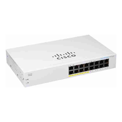 Cisco CBS110 Unmanaged 16-PORT GE PARTIAL POE