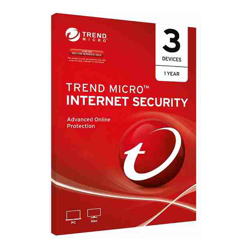 Trend Micro STRENDMIS3-1Y Internet Security (1-3 Devices) 1Yr Subscription Add-On