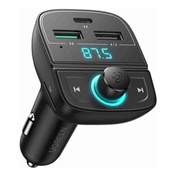 UGREEN 80910 Car Bluetooth 5.0 FM Transmitter