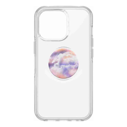 OtterBox Apple iPhone 13 Pro Otter + Pop Symmetry Series Clear Case Stardust Pop (77-84518) Integrated PopGrip Swappable PopTop