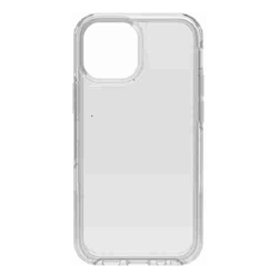 OtterBox Apple iPhone 13 mini Symmetry Series Clear Antimicrobial Case Clear (77-83717) Wireless Charging Compatible Pocket-Friendly Design