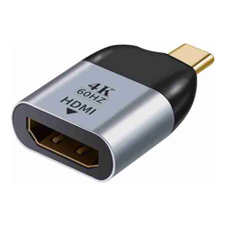 Astrotek USB-C to HDMI Male to Female Adapter support 4K@60Hz Aluminum Shell Gold Plating for Windows Android Mac OS