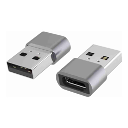 Astrotek AstrotekUSB Type C Female to USB 2.0 Male OTG Adapter 480Mhz For Laptop Wall ChargersPhone Sliver 1 Yr WTY