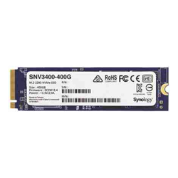 Synology SNV3000 M.2 NVMe SSD 5 year Limited Warranty Form factor M.2 2280 400GB Check Compatible models