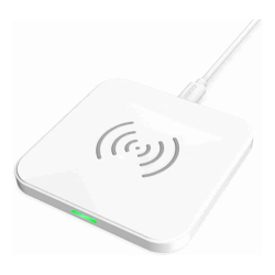 Choetech T511-S Qi Certified 10W/7.5W Fast Wireless Charger Pad (White)