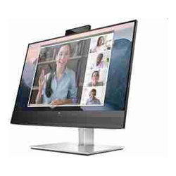 HP E24mv 23.8&amp;amp;quot; FHD IPS EYE EASE 16:9 1920x1080 WEBCAM SPEAKERS VGA+DP+HDMI+USB Tilt Swivel Pivot Height 3 Yrs