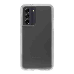 OtterBox Samsung Galaxy S21 FE 5G Symmetry Series Clear Antimicrobial Case Clear (77-83945) Ultra-thin pocket friendly design Durable protection