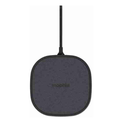Mophie Universal Wireless Charging pad Black (409903380) 10W Fast Wireless Charger Charges through lightweight cases Non-Slip charging