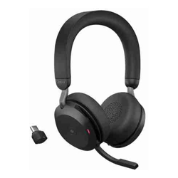 Jabra WIRELESS EVOLVE2 75 MS STEREO BLUETOOTH ANC HEADSET + LINK 380C BTUSB-C