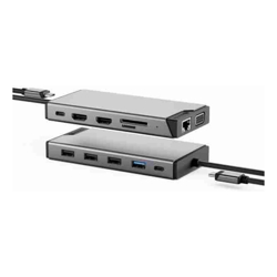 ALOGIC Universal 12-in-1 Mini Dock DV3 Triple Full HD Display