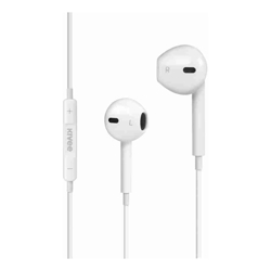 Kivee MT12 Earphone 3.5mm 1.2M White