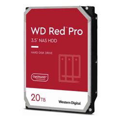 WD Western Digital WD Red Pro 20TB 3.5&amp;amp;quot; NAS HDD SATA3 7200RPM 512MB Cache 24x7 300TBW ~24-bays NASware 3.0 CMR Tech 5yrs wty