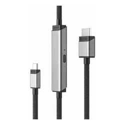 ALOGIC Ultra USB-C to HDMI with 100W PD Cable Male to Male 1m