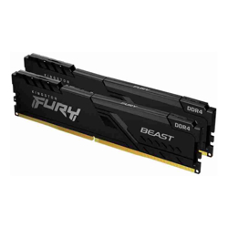 Kingston 16GB 3600MHz DDR4 CL17 DIMM (Kit of 2) FURY Beast Black