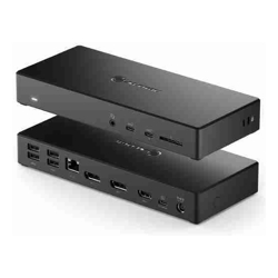 ALOGIC USB-C MA3 Triple Display DP Alt. Mode Docking Station with 100W Power Delivery -2 x DP and 1 x HDMI with up to 4K 60Hz Support