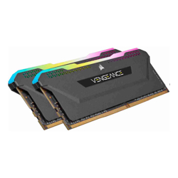 Corsair DDR4 3600MHz 32GB 2x16GB DIMM Unbuffered 18-22-22-42 XMP 2.0 VENGEANCE RGB Pro SL Black Heatspreader RGB LED 1.35V for AMD Ryzen &amp;amp;amp; Intel
